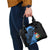 Aruba's Mascot Shoulder Handbag Blended with National Flag Details – Symbolic Design