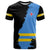 Aruba's Mascot T Shirt Blended with National Flag Details – Symbolic Design