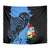 Aruba's Mascot Tapestry Blended with National Flag Details – Symbolic Design