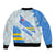 Aruba Bomber Jacket with Marine Patterns – Ocean-Inspired Design