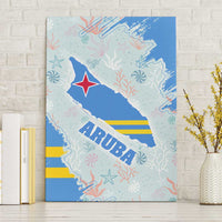 Aruba Canvas Wall Art with Marine Patterns – Ocean-Inspired Design