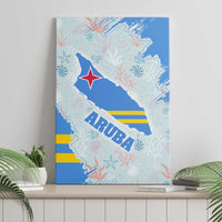 Aruba Canvas Wall Art with Marine Patterns – Ocean-Inspired Design