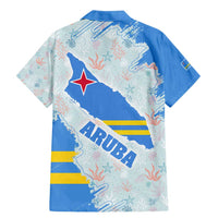 Aruba Family Matching Mermaid Dress and Hawaiian Shirt with Marine Patterns – Ocean-Inspired Design