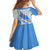 Aruba Family Matching Summer Maxi Dress and Hawaiian Shirt with Marine Patterns – Ocean-Inspired Design