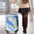 Aruba Luggage Cover with Marine Patterns – Ocean-Inspired Design