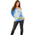 Aruba Off Shoulder Sweater with Marine Patterns – Ocean-Inspired Design
