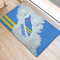 Aruba Rubber Doormat with Marine Patterns – Ocean-Inspired Design