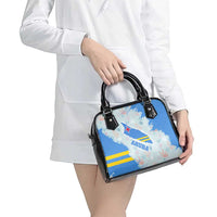 Aruba Shoulder Handbag with Marine Patterns – Ocean-Inspired Design
