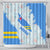 Aruba Shower Curtain with Marine Patterns – Ocean-Inspired Design