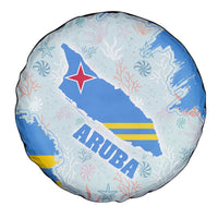 Aruba Spare Tire Cover with Marine Patterns – Ocean-Inspired Design