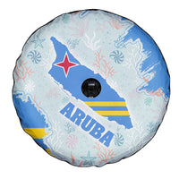 Aruba Spare Tire Cover with Marine Patterns – Ocean-Inspired Design