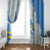 Aruba Window Curtain with Marine Patterns – Ocean-Inspired Design