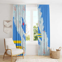 Aruba Window Curtain with Marine Patterns – Ocean-Inspired Design