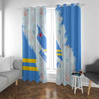 Aruba Window Curtain with Marine Patterns – Ocean-Inspired Design