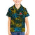 Rwanda Family Matching Long Sleeve Bodycon Dress and Hawaiian Shirt with Gorilla Family Kwita Izina Leaf Jungle Spirit