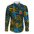 Rwanda Family Matching Mermaid Dress and Hawaiian Shirt with Gorilla Family Kwita Izina Leaf Jungle Spirit