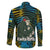 Rwanda Family Matching Mermaid Dress and Hawaiian Shirt with Gorilla Family Kwita Izina Leaf Jungle Spirit