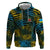 Rwanda Hoodie with Gorilla Family Kwita Izina Leaf Jungle Spirit