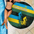 Rwanda Beach Blanket with Tour du Rwanda Cycling Race Flag Stripe Spirit