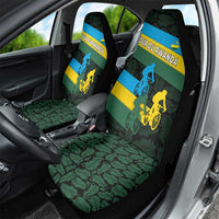 Rwanda Car Seat Cover with Tour du Rwanda Cycling Race Flag Stripe Spirit