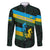Rwanda Family Matching Long Sleeve Bodycon Dress and Hawaiian Shirt with Tour du Rwanda Cycling Race Flag Stripe Spirit