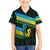 Rwanda Family Matching Long Sleeve Bodycon Dress and Hawaiian Shirt with Tour du Rwanda Cycling Race Flag Stripe Spirit