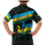Rwanda Family Matching Mermaid Dress and Hawaiian Shirt with Tour du Rwanda Cycling Race Flag Stripe Spirit