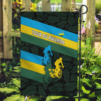 Rwanda Garden Flag with Tour du Rwanda Cycling Race Flag Stripe Spirit