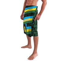 Rwanda Lavalava with Tour du Rwanda Cycling Race Flag Stripe Spirit