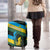 Rwanda Luggage Cover with Tour du Rwanda Cycling Race Flag Stripe Spirit