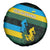Rwanda Spare Tire Cover with Tour du Rwanda Cycling Race Flag Stripe Spirit