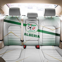 Algeria Soccer Back Car Seat Cover with Desert Warriors Text and National Flag Design