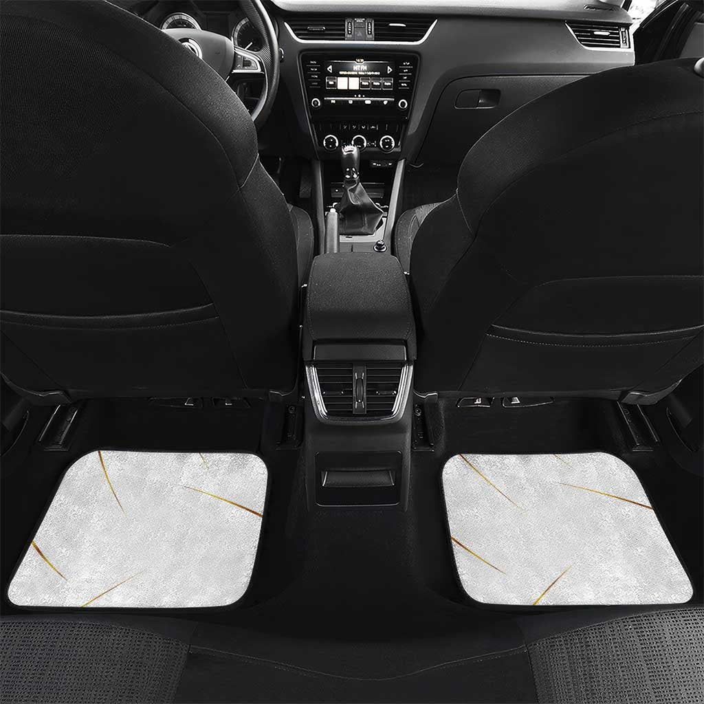 Algeria Soccer Car Mats with Desert Warriors Text and National Flag Design
