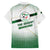 Algeria Soccer Family Matching Summer Maxi Dress and Hawaiian Shirt with Desert Warriors Text and National Flag Design