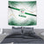 Algeria Soccer Tapestry with Desert Warriors Text and National Flag Design