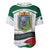 Algeria Baseball Jersey with National Flag and Coat of Arms Crest Design