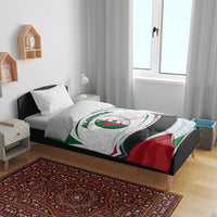Algeria Bedding Set with National Flag and Coat of Arms Crest Design