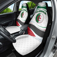 Algeria Car Seat Cover with National Flag and Coat of Arms Crest Design