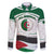 Algeria Family Matching Long Sleeve Bodycon Dress and Hawaiian Shirt with National Flag and Coat of Arms Crest Design
