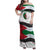 Algeria Family Matching Off Shoulder Maxi Dress and Hawaiian Shirt with National Flag and Coat of Arms Crest Design