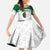 Algeria Family Matching Puletasi and Hawaiian Shirt with National Flag and Coat of Arms Crest Design