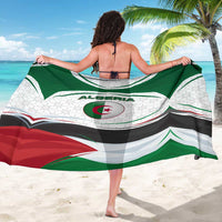 Algeria Sarong with National Flag and Coat of Arms Crest Design