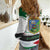 Algeria Women Casual Shirt with National Flag and Coat of Arms Crest Design