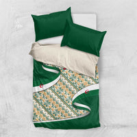 Algeria Bedding Set with Arabic Calligraphy and Traditional Pattern Design