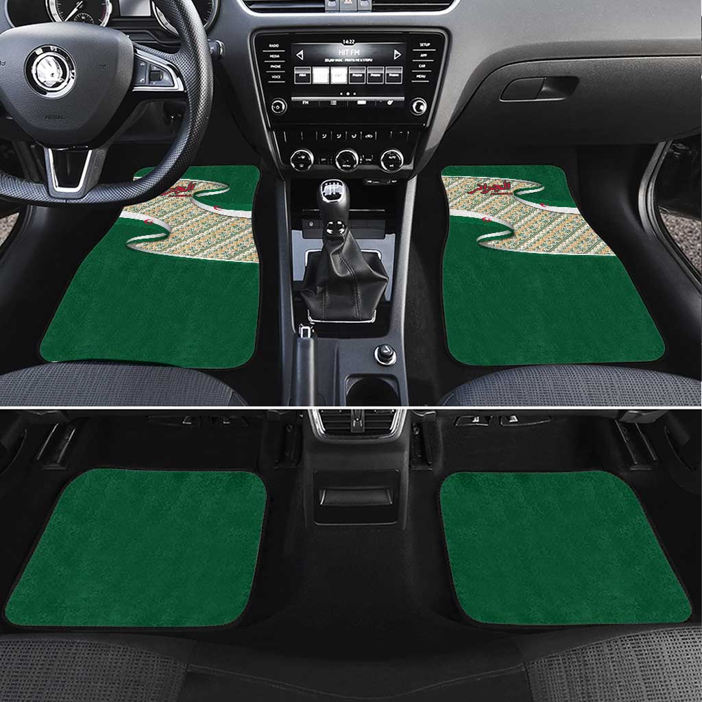 Algeria Car Mats with Arabic Calligraphy and Traditional Pattern Design