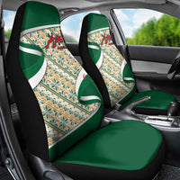 Algeria Car Seat Cover with Arabic Calligraphy and Traditional Pattern Design