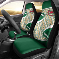 Algeria Car Seat Cover with Arabic Calligraphy and Traditional Pattern Design