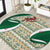 Algeria Round Carpet with Arabic Calligraphy and Traditional Pattern Design