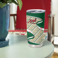Algeria Tumbler Cup with Arabic Calligraphy and Traditional Pattern Design