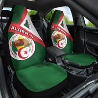 Algeria Car Seat Cover with National Emblem and Map Design